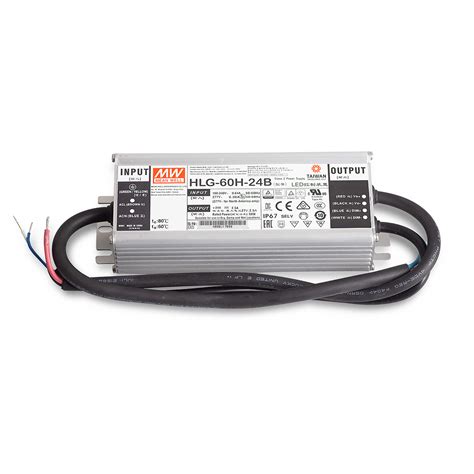 Mean Well HLG 60H 24B SNT 24V DC 0 2 5A 60W IP67 Online Shop