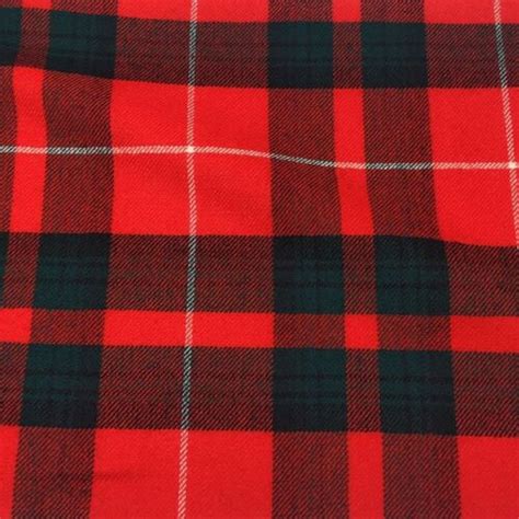 Stuart Of Bute Modern Tartan Fabric 100 Pure Wool 10oz Lightweight Cloth Ebay