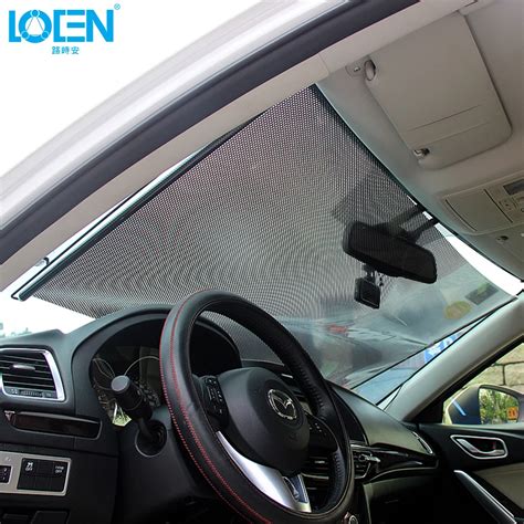 Car Sunshade Curtain Rear Side Window Front/Back Windshield Sun Block ...