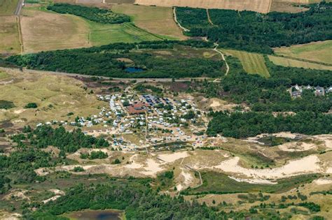 Wittdün auf Amrum aus der Vogelperspektive Küsten Landschaft am