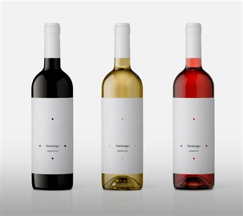 Saramago Wine On Behance Wine Bottle Design Wine Label Design Wine