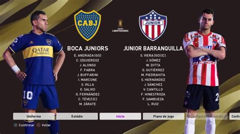 EFootball PES 2020 Conmebol Libertadores Quartas De Final Boca Juniors