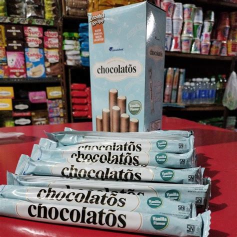 Jual Chocolatos Wafer Roll Garuda Foodporn Shopee Indonesia