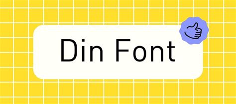 Din Font Free Download