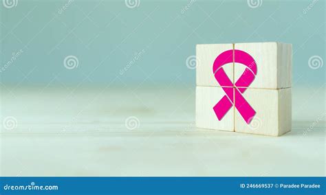 Pink Ribbon, Breast Cancer Awareness Concept. Stock Image - Image of awareness, banner: 246669537