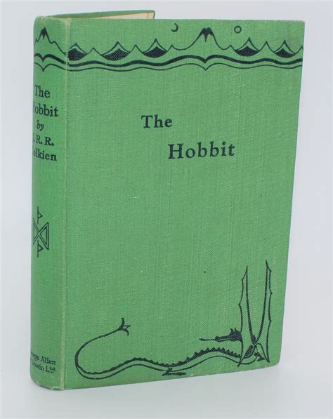 The Hobbit 1st 4th 1946 By Jrr Tolkien Near Fine Hardcover 1946