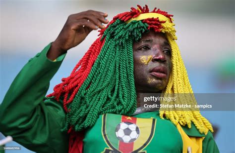 Cameroon Fan During The Fifa World Cup Qatar 2022 Group G Match News