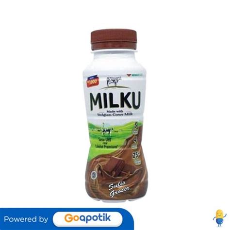 Jual Milku Susu Uht Rasa Coklat 200 Ml Botol Shopee Indonesia