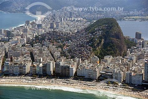 Tyba Online Assunto Foto Aérea Da Orla Da Praia De Copacabana Com O