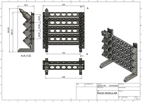 Fichier Stl Gratuit Support Modulaire Pour Pots De Peinture Ml