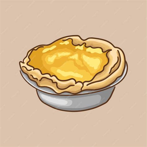 Custard egg tarts. traditional chinese pastries | Premium Vector