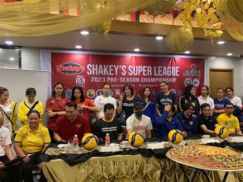 Shakey S Super League Preseason Volley Tilt Draws Teams Philstar