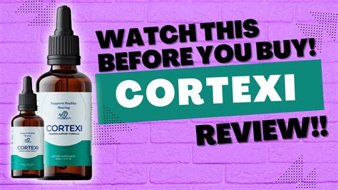 Cortexi Hearing Support Formula Really Works Review Youtube