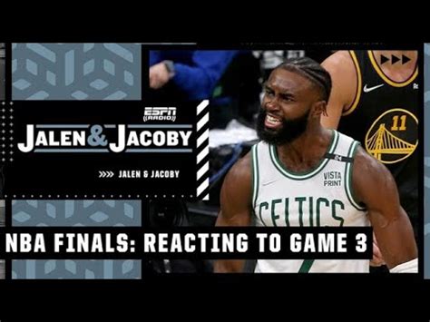 Jalen Rose Reacts To The Celtics Taking Game After A Dominant Th