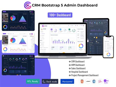 Crmi Responsive Admin Dashboard Template And Bootstrap Dashboard