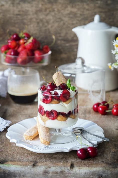 Tiramisu aux cerises en verrine 4 recettes délicieuses à tester