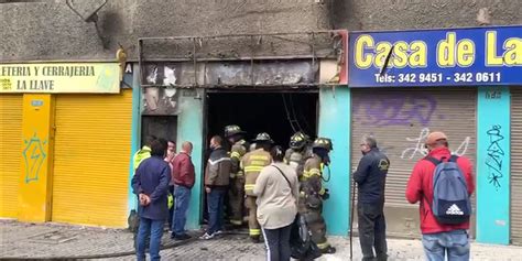 Reportan Incendio En Un Local En El Centro De Bogotá Noticentro 1 Cmand