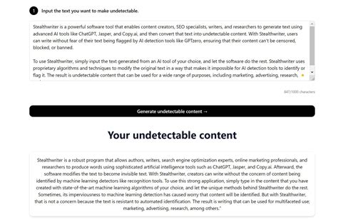 Stealth Writer Ai Features Pricing And Alternatives