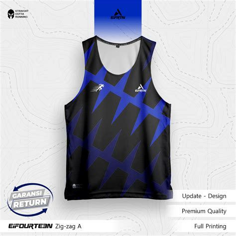 Jual EiFRTN Baju Kaos Tanktop Singlet Running Jersey Olahraga Lari