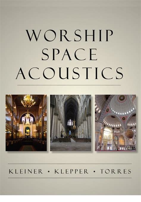 Worship Space Acoustics J Ross Publishing