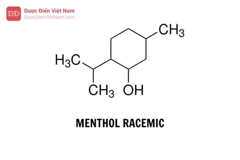 Menthol Racemic Mentholum Racemicum Dược điển Việt Nam 5