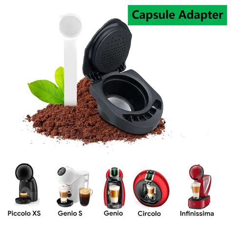 Refill Reusable Capsule Adapter For Dolce Gusto Coffee Capsule Convert