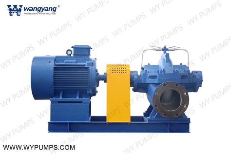 Single Stage Double Suction Axially Split Casing Centrifugal Pump