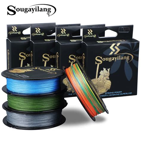 Sougayilang High Quality Colors M Pe Braided Fishing Line