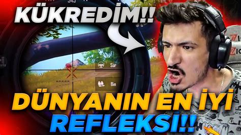 D Nyanin En Y Refleks Yok B Yle Refleks Pubg Mobile Youtube