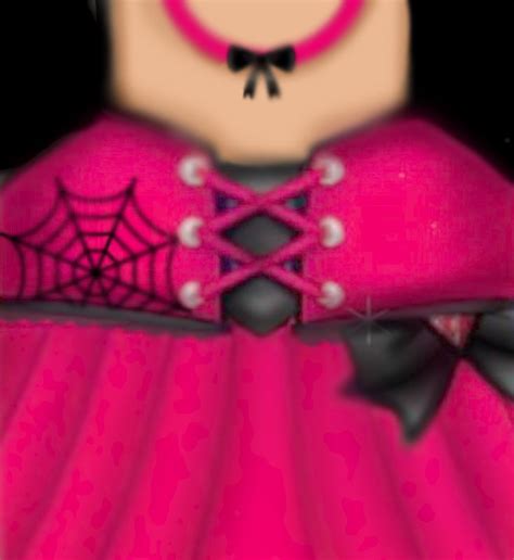 Dark Skin Tone Skin Tones Spiderweb Dress Dark Pink Hot Pink Roblox Shirt Roblox Pictures