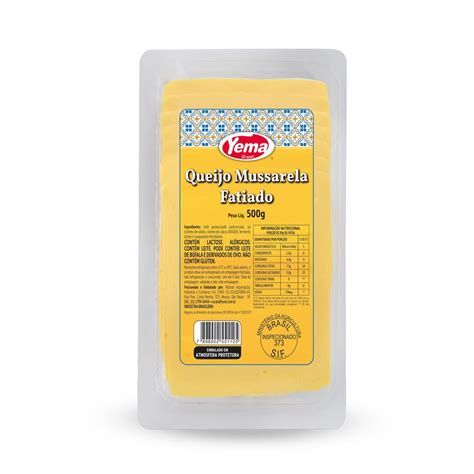 Mussarela Fatiada 500g Yema Yema Granarolo Spaccio O Melhor Em