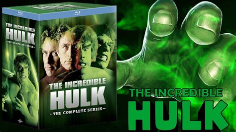 The Incredible Hulk Complete Series Blu Ray Unboxing Youtube