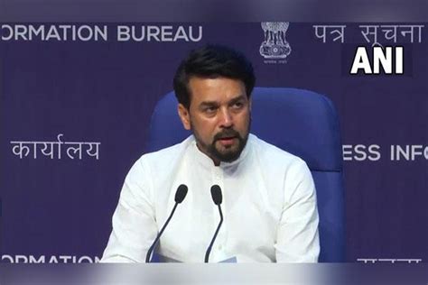 India Ranks Third In World Start Up Ecosystem Says Anurag Thakur