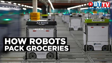 Ocado Warehouse Robots Assemble 50000 Orders In 5 Minutes