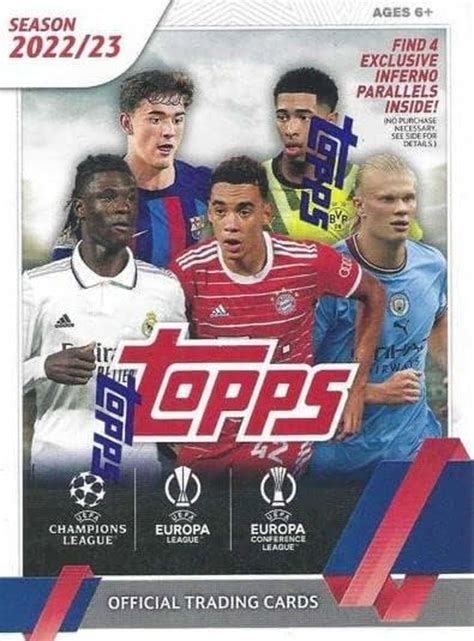 Uefa Club Competitions Soccer Football Blaster Box