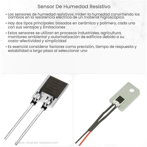 Sensor De Humedad Resistivo How It Works Application Advantages