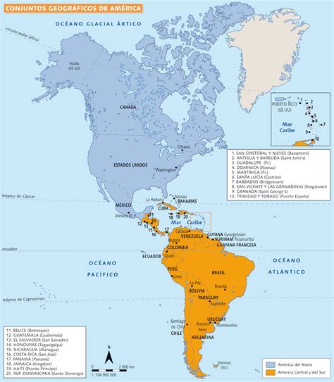 Geografia Para Todos Mapa Politico De America Images