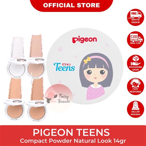 Jual Pigeon Teens Teen Compact Powder Uv Protection Gr Bedak