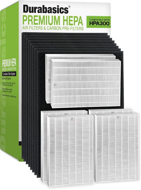 Amazon Durabasics 6 HEPA Filter Set For HPA300 Honeywell Air