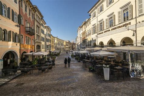 Mercatovecchio Street In Udine Editorial Photo Image Of Summer View