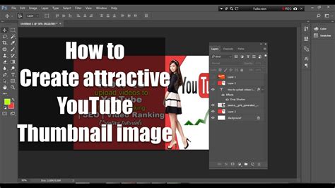 How To Make Attractive Youtube Thumbnail Image For Huge Views Seo