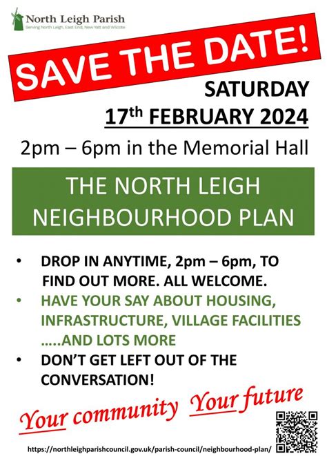 Neighbourhood Plan February North Leigh Memorial Hall