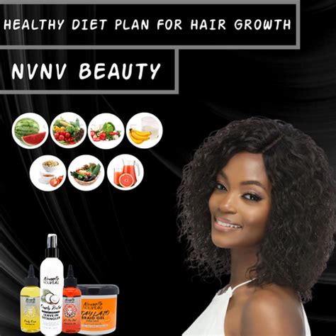 Complete Diet Plan For Thicker & Stronger Hair Growth – NVNV Beauty