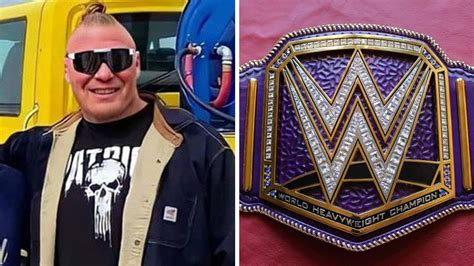 Three New WWE Championship BeltsBrock Lesnar ReturnWWE Shows