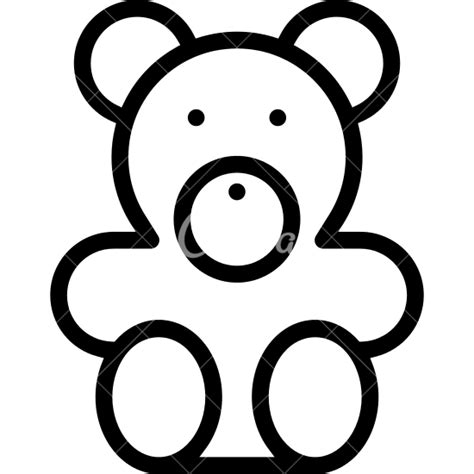 Bear Outline Clipart | Free download on ClipArtMag