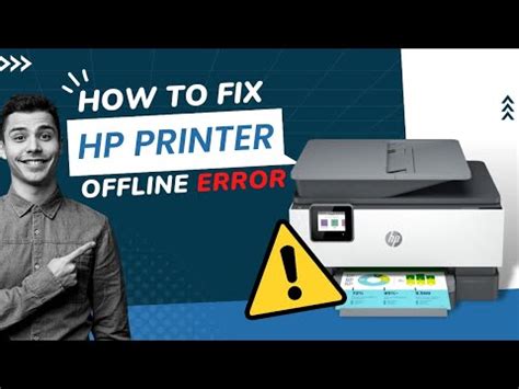 How To Fix HP Printer Offline Error Windows Mac