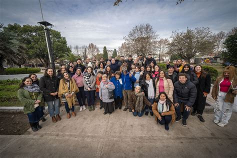 La intendenta Mariel Fernández inauguró nuevas obras en Francisco