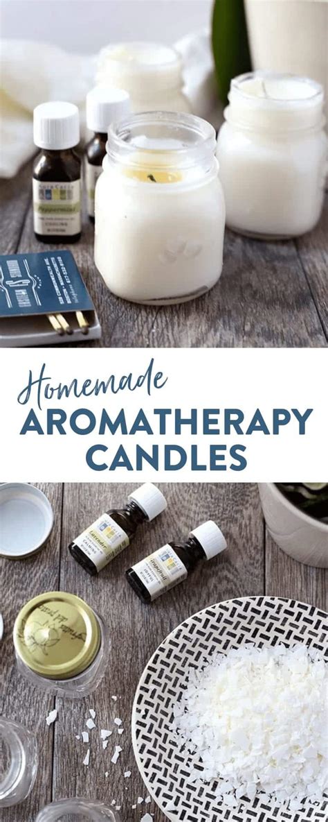 Homemade Aromatherapy Candles The Healthy Maven