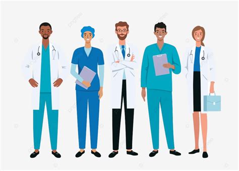 Doctor And Nurse Clipart Transparent Background Doctors And Nurses