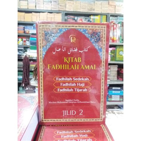 Jual Kitab Fadhilah Amal Jilid 2 Hard Cover Shopee Indonesia